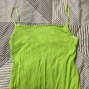 Kittenish Lime Green Bodysuit - size L